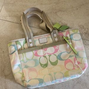 Colorful Coach Purse